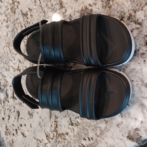 Hunter Bloom Easy Comfort Sandals Black NEW Size UK 7 US SZ 9 - Picture 4 of 13